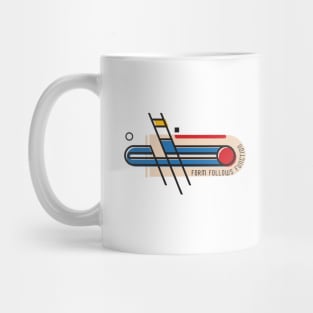 Bauhaus Style Art Aesthetic Form Follows Function Mug